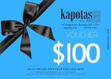 Load image into Gallery viewer, Kapotas NY Gift Cards
